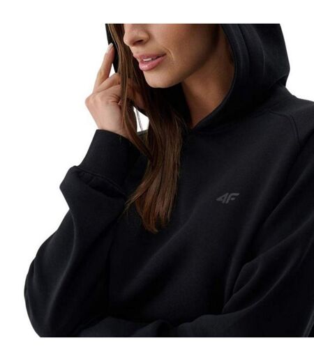 Sweat À Capuche Wmm00tswsf1764 Femme Noir 4F