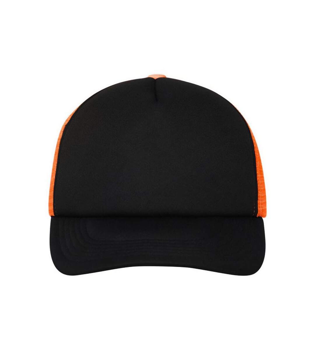 Casquette Trucker Noir Orange Néon Myrtle Beach-1