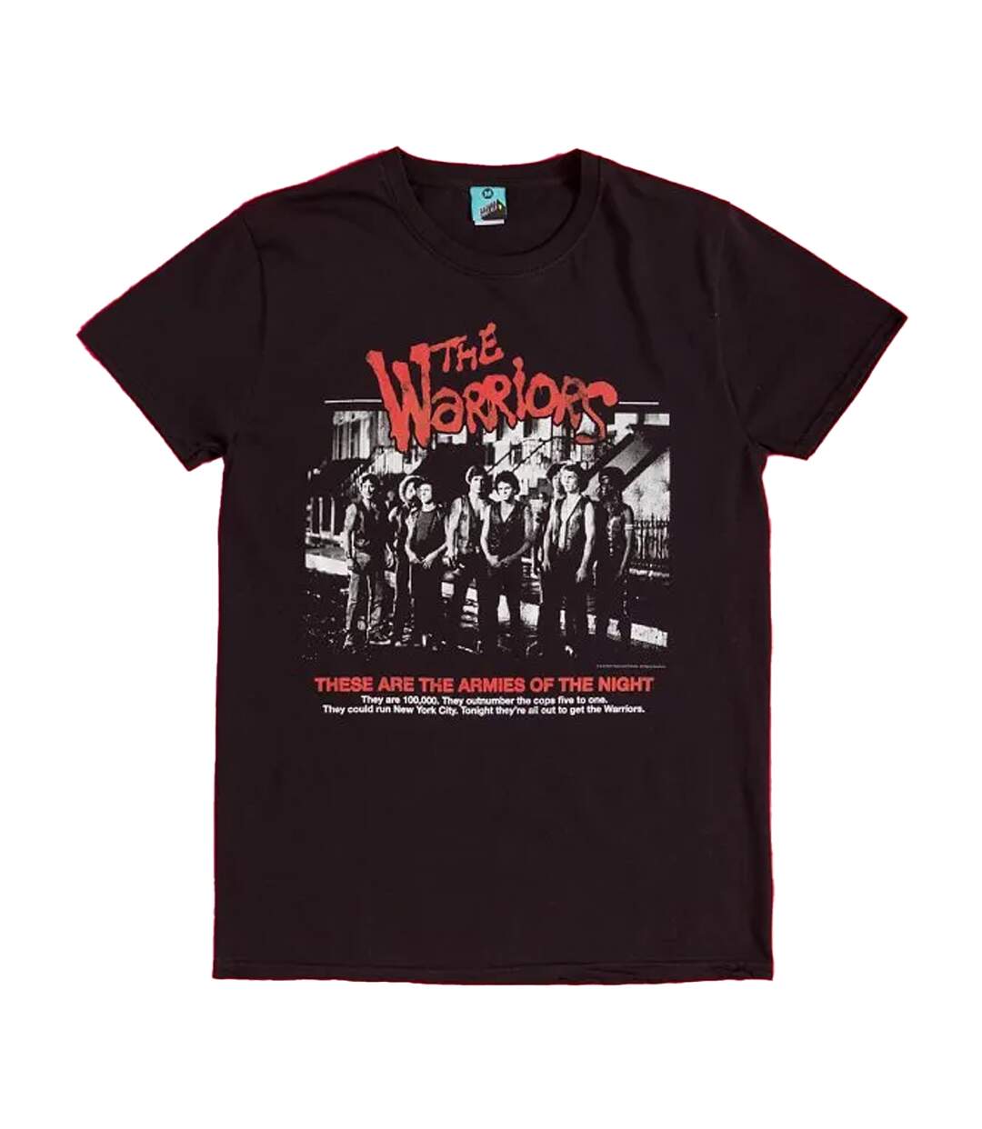 Unisex Adult Armies Of The Night T-shirt Black The Warriors-2