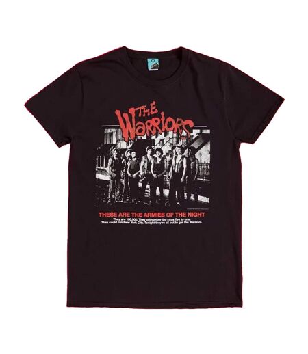 Unisex Adult Armies Of The Night T-shirt Black The Warriors