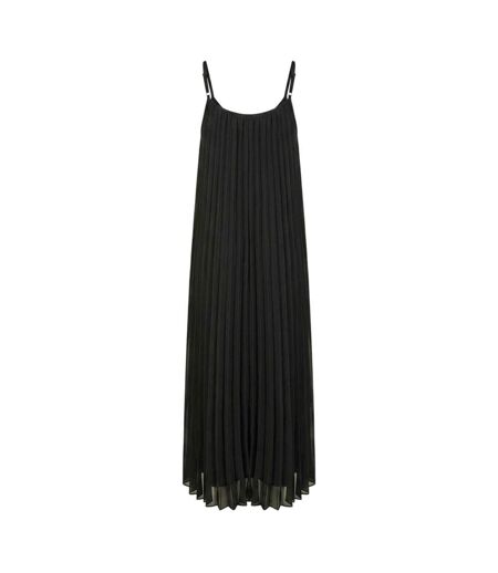 Robe Longue Bretelles Fines Katy Femme Noir Vero Moda