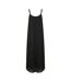 Robe Longue Bretelles Fines Katy Femme Noir Vero Moda-2