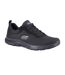 Womens/ladies flex appeal 4.0 brilliant view trainers black Skechers