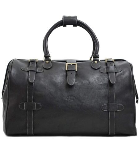 Sac de voyage en cuir KATANA Billy - noir