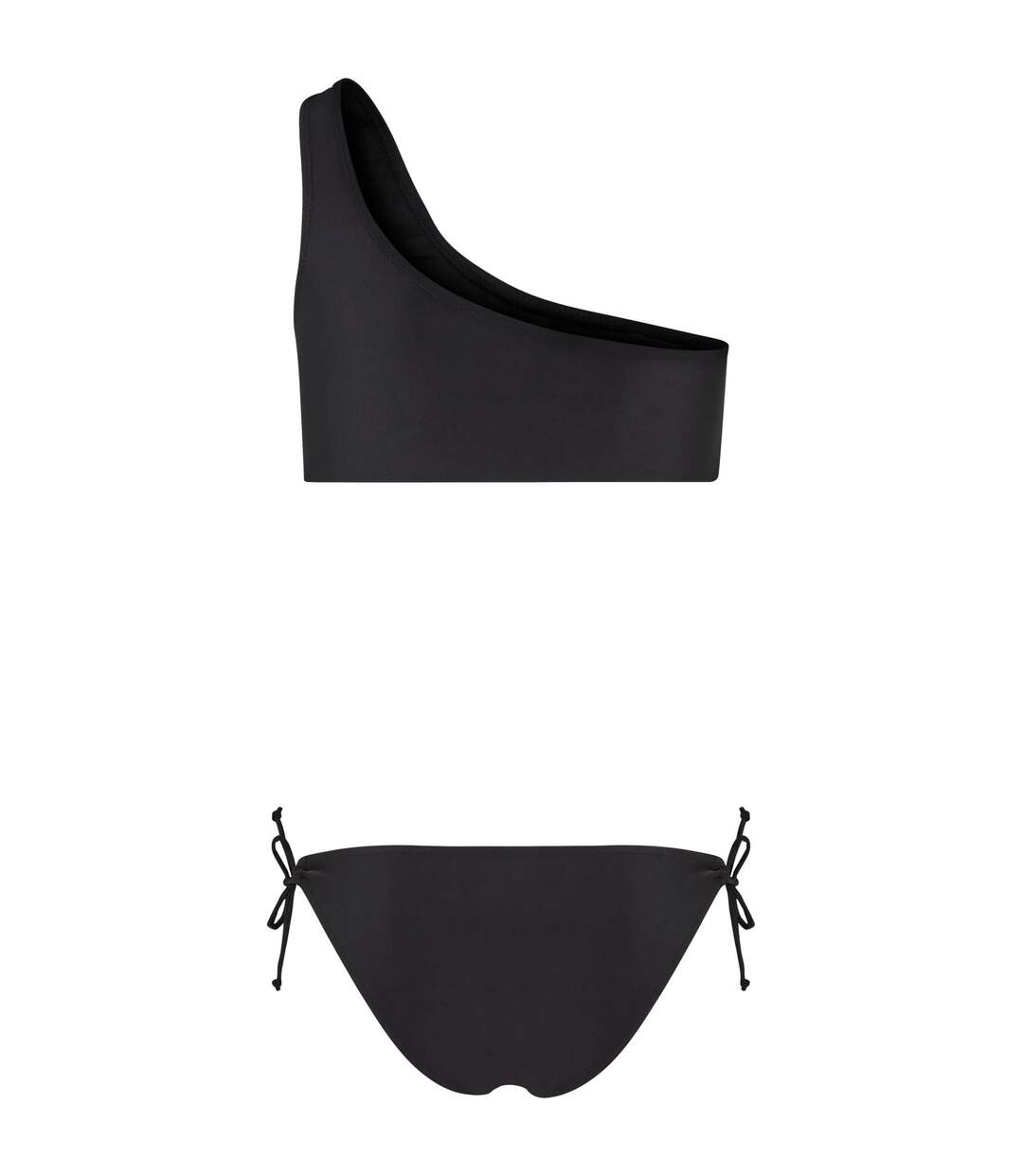 Womens/ladies Asymmetric Bikini Black Urban Classics-2