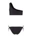 Womens/ladies Asymmetric Bikini Black Urban Classics-2