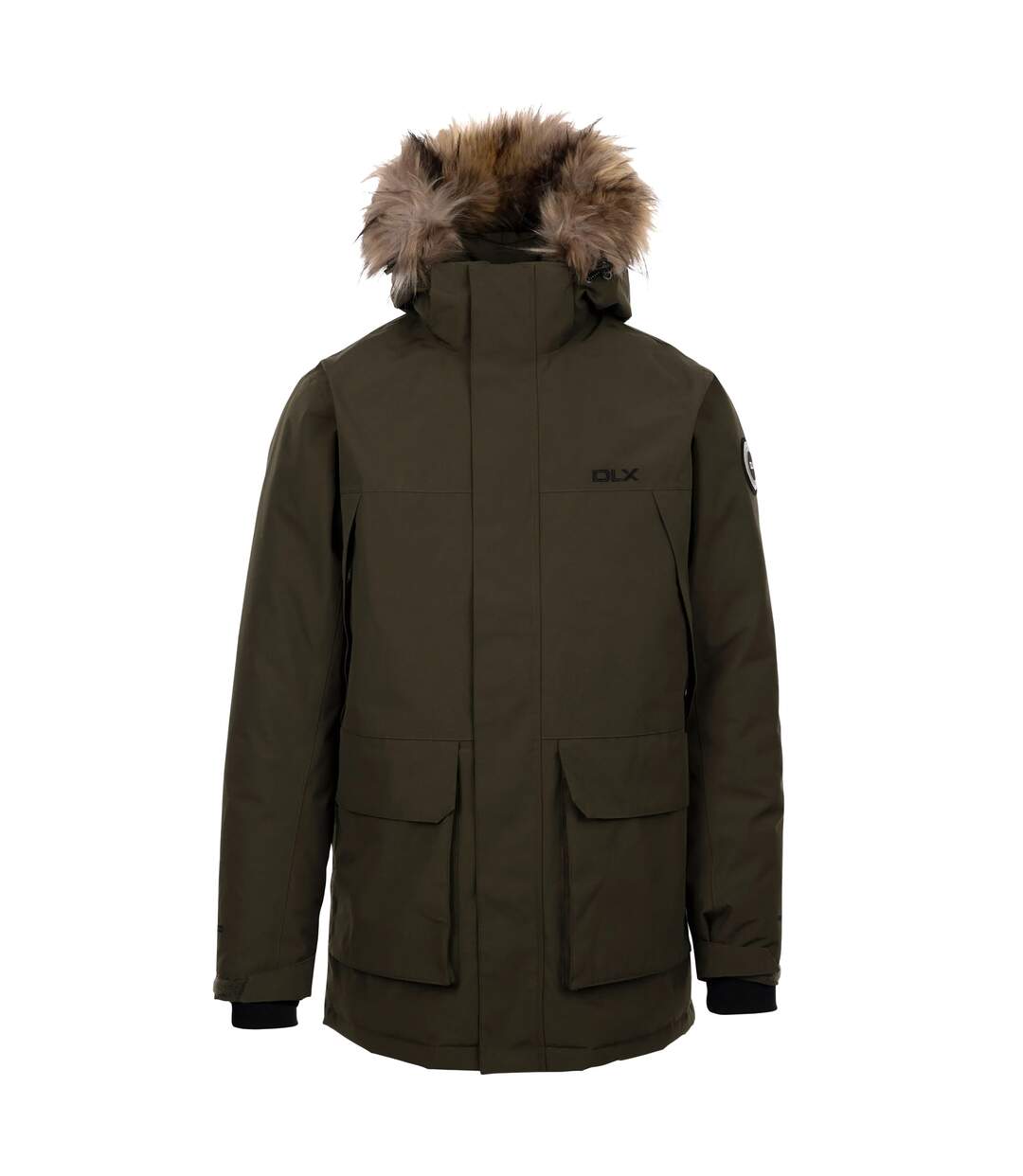 Veste imperméable mullan homme vert kaki Trespass Trespass