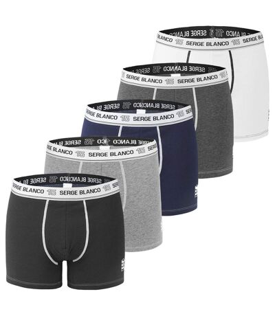 Caleçon Homme Coton, Boxer Homme, Ajustement Parfait, Hypoallergénique (Lot de 5)