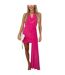 Robe Courte Motif/style À Nouer Femme Fuchsia AX Paris-2