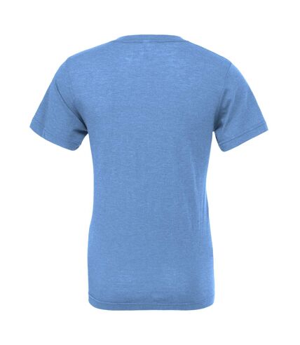 T-shirt à manches courtes et col en V Canvas pour homme (Bleu foncé) - UTBC1333