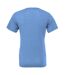 T-shirt à manches courtes et col en V Canvas pour homme (Bleu foncé) - UTBC1333