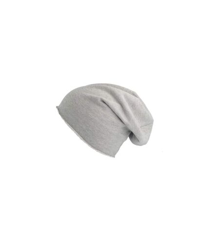 Atlantis Brooklin Raw Edge Jersey Beanie (Grey) - UTAB169