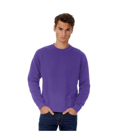 Mens Set In Sweatshirt Radiant Purple B&C
