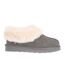 Womens/ladies Ibis Sheepskin Slippers Grey EverAu-2