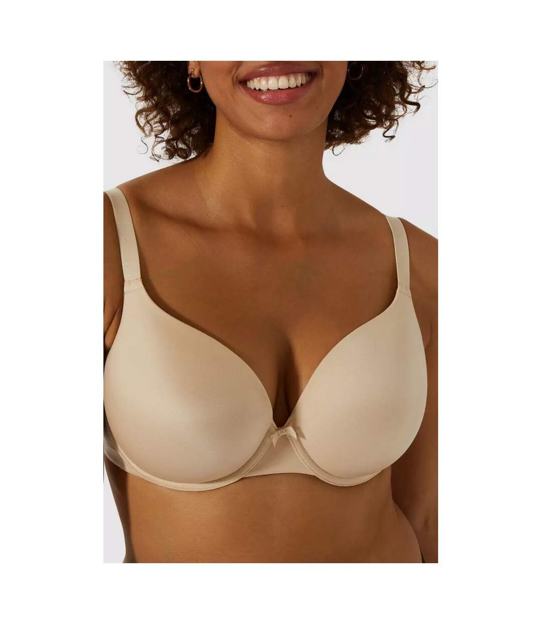 Soutien-gorge t-shirt femme beige Gorgeous-4