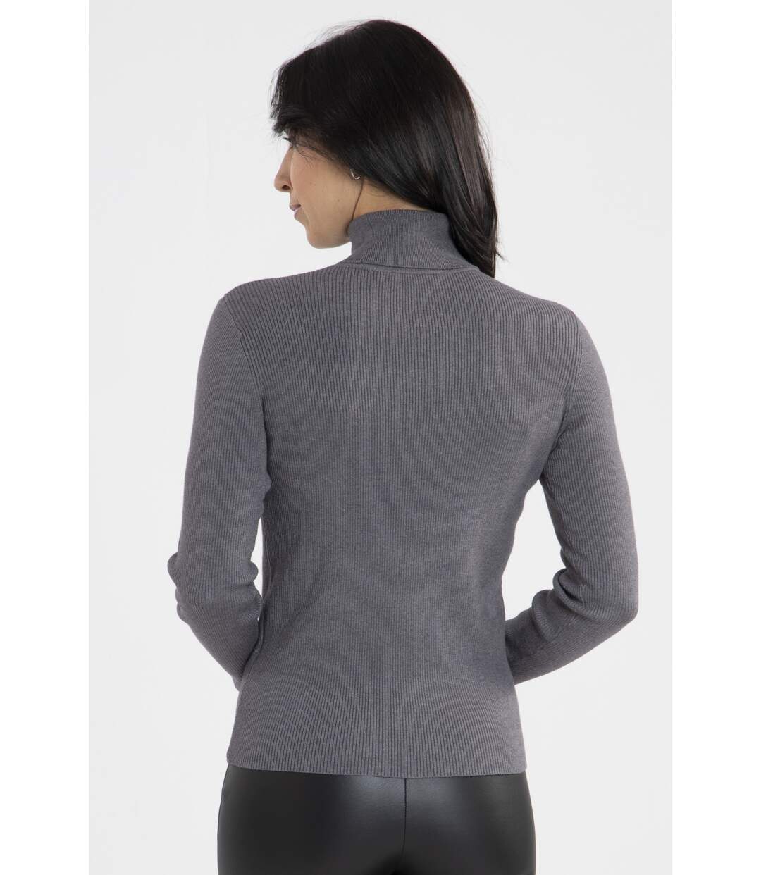 Pull Paloma Gris-5