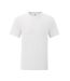 T-shirt Iconic Adulte Blanc Fruit Of The Loom-1