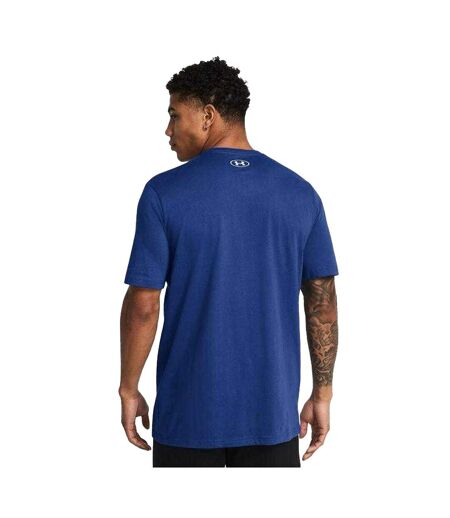 T-shirt Style Logo Homme Bleu Under Armour