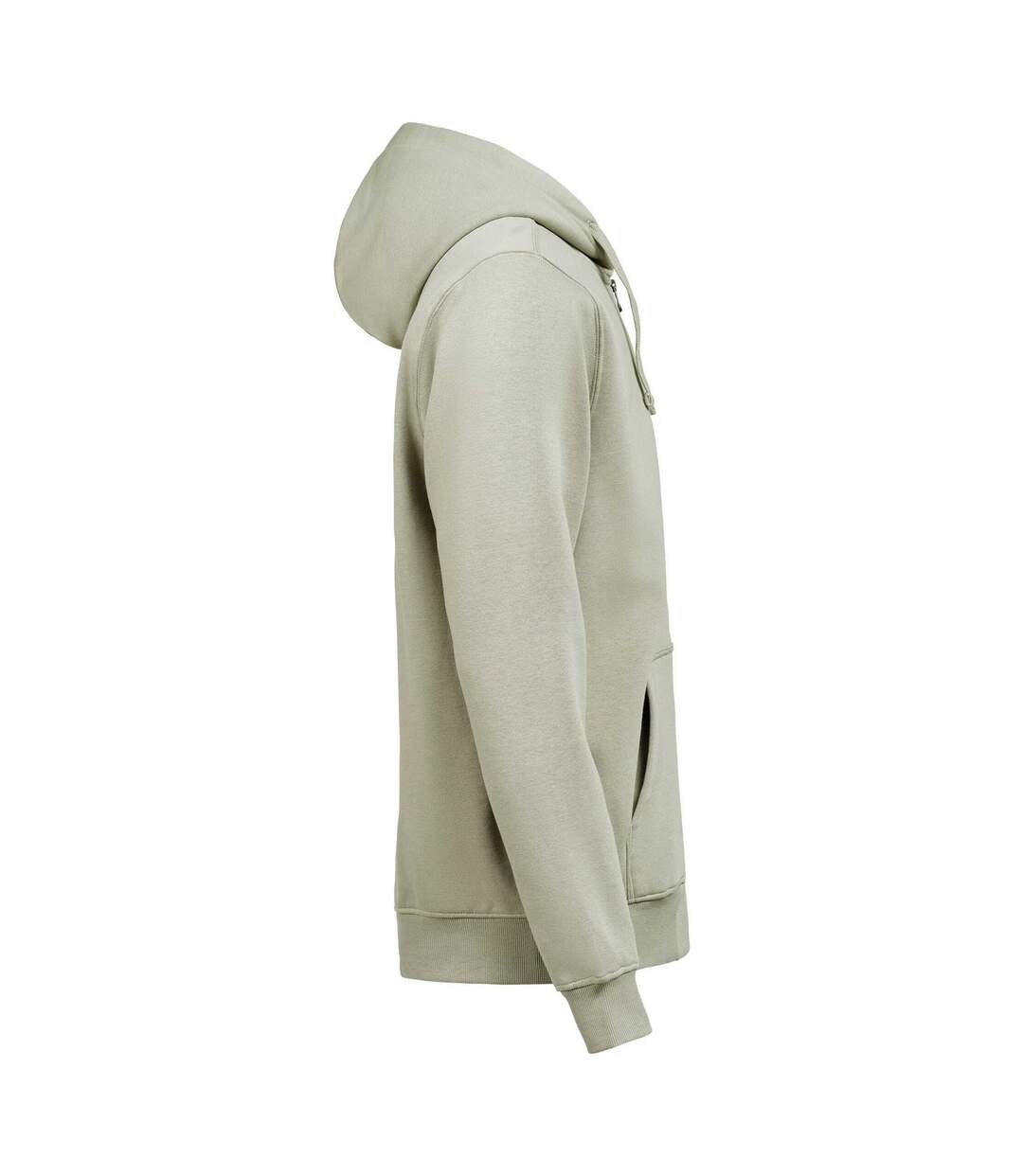 Unisex Adult Regular Full Zip Hoodie Sage Untagged Movement-4