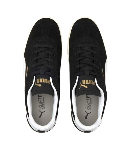 Baskets Club Homme Blanc Noir Puma