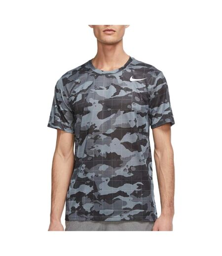 T-Shirt noir/gris homme nike dm5667 - l