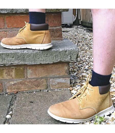 Mens Ultimate Cotton Quarter Length Short Work Socks