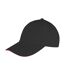 Casquette Core Memphis Adulte Noir Rouge Result-2