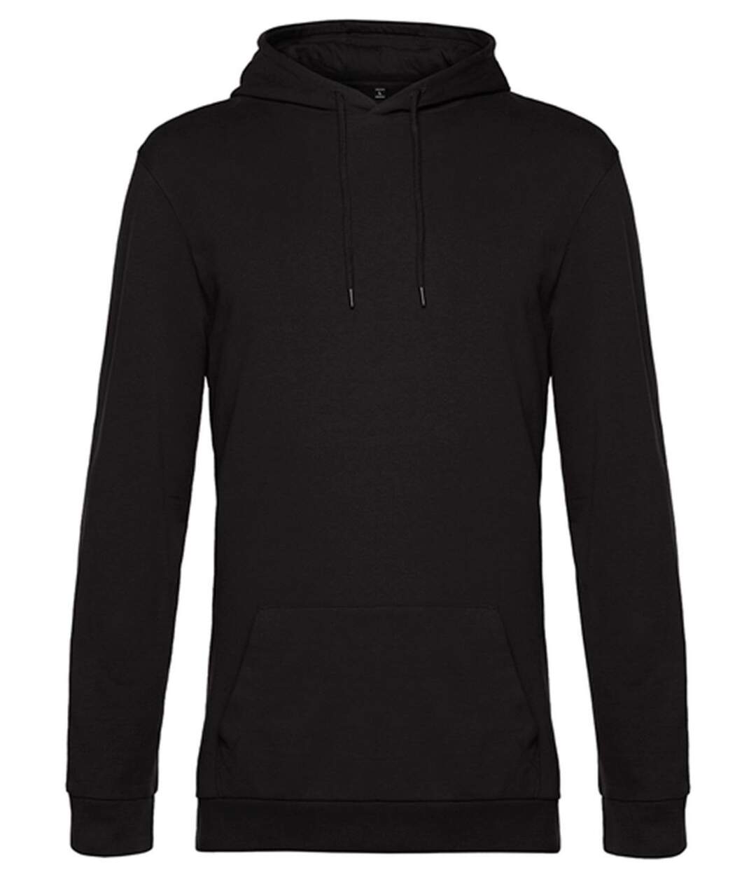 Sweat-shirt à capuche - Unisexe - WU03W - noir-2