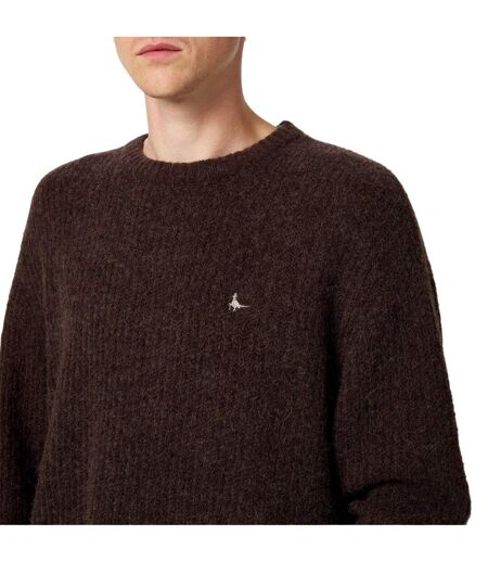 Mens Crew Neck Baggy Sweatshirt Coffee Marl Jack Wills