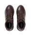 Mens Leather Chukka Boots Dark Brown Donnay-4