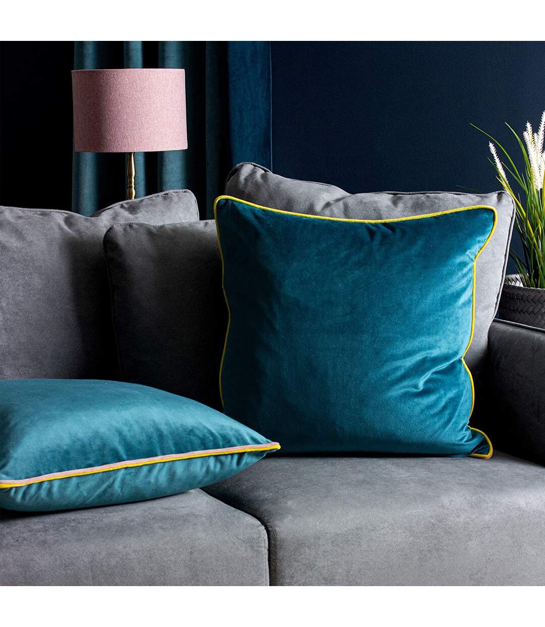 Furn Gemini Cushion Cover (Teal) - UTRV1670