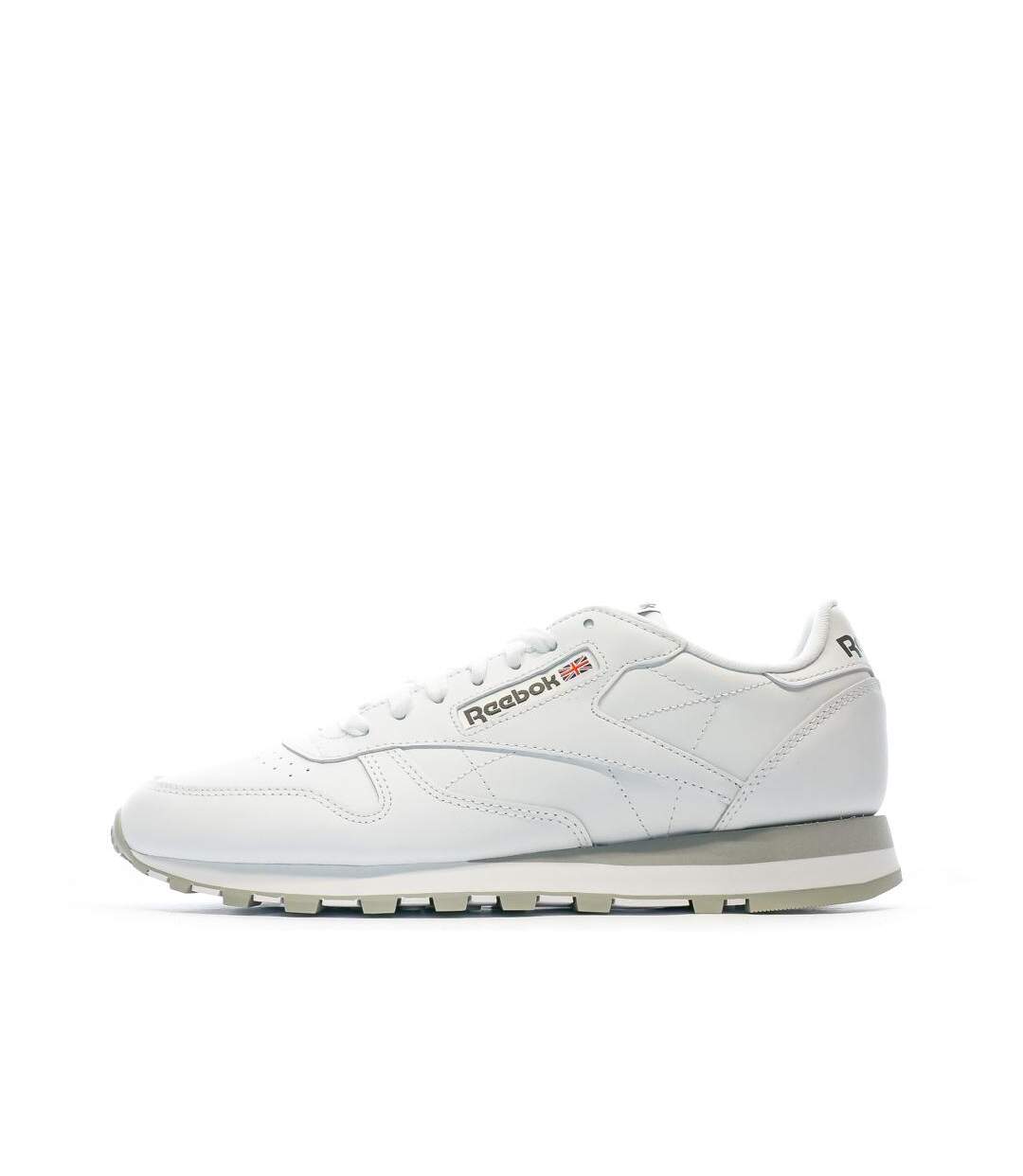 Baskets blanches homme reebok classic leather-1