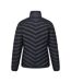 Womens/ladies Vista Padded Jacket Black Mountain Warehouse-3