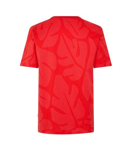 T-shirt Motif/style Imprimé Feuille Thompson Homme Rouge Vif Boss