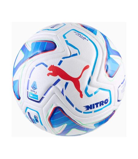 Ballon De Foot Stellar Ultimate Serie A Taille 5 Blanc Bleu Puma