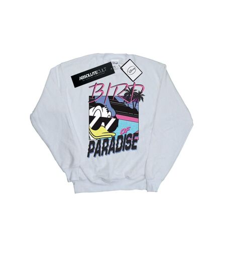 Disney Pull-over Donald Duck Bird Of Paradise - Femmes/Ladies (Blanc) - UTBI27141