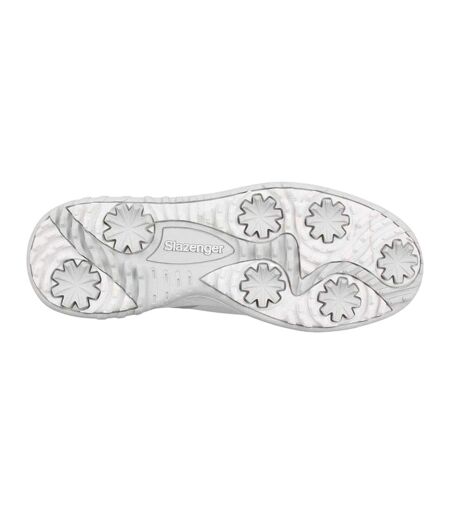 Chaussures De Golf Series Homme Blanc Gris Rose Doré Slazenger