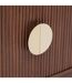 Meuble TV 4 portes effet noyer WANY - Marron-4