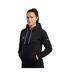 Sweat À Capuche Motif/style Logo Femme Noir Gilbert-3