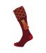 Chaussettes De Tir Diamantées Unisexes Pour Adultes Avec Jarretières Bordeaux Jack Pyke-2