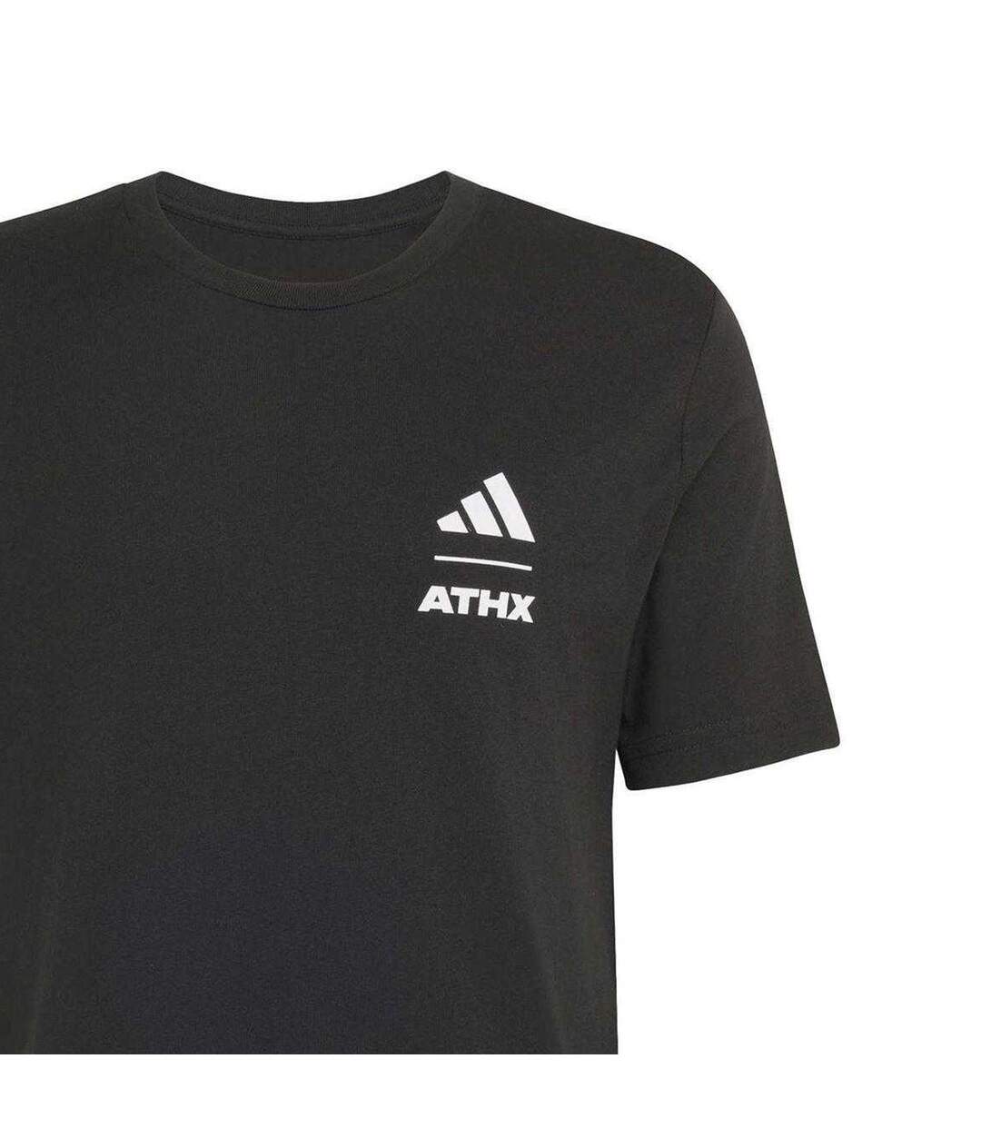 T-shirt Athx Homme Noir Adidas-3