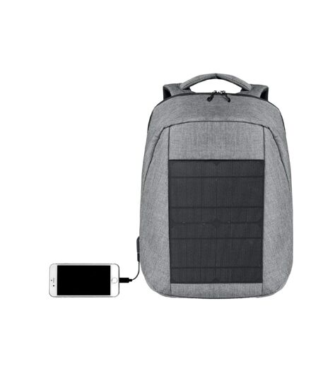 Tokyo solar backpack one size black MidOcean