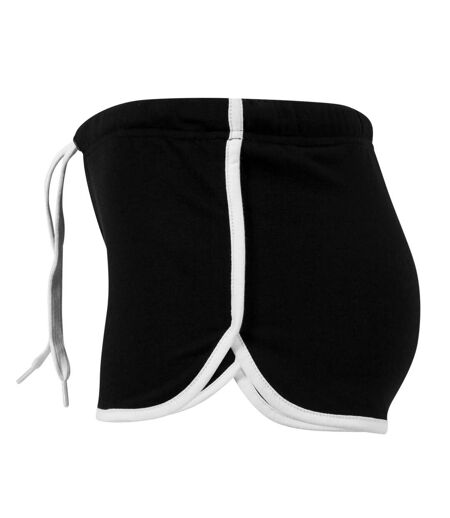 Mini Short Femme Noir Blanc Urban Classics