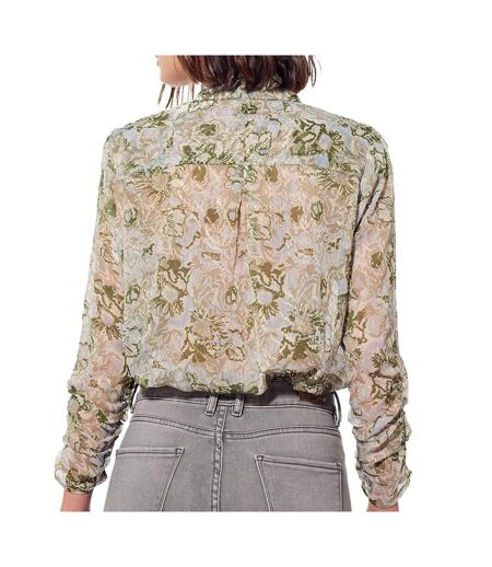 Chemise Kaki à fleurs Femme Kaporal Belf - M