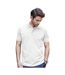 Polo Luxury Homme Blanc TeeJays-1