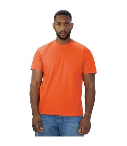 T-shirt original tech adulte orange Casual Classics