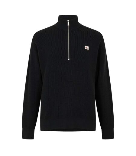 Pull Motif/style Tricoté Homme Noir Calvin Klein