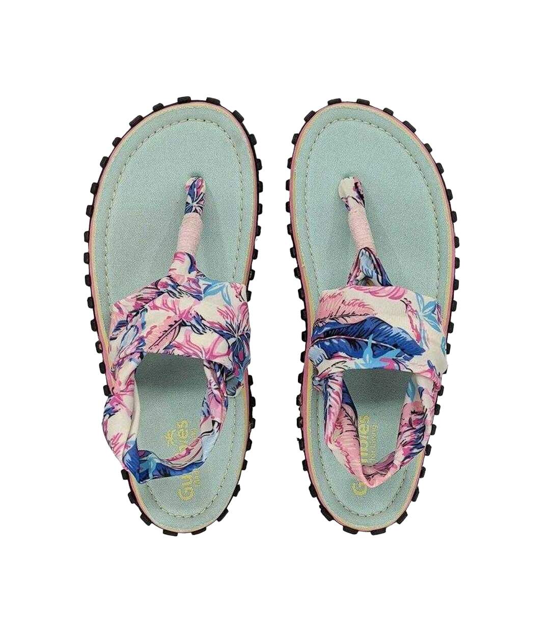 Sandales Femme Menthe Rose Gumbies-3