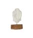 Statuette Déco en Ciment Tête 44cm Blanc & Naturel-2