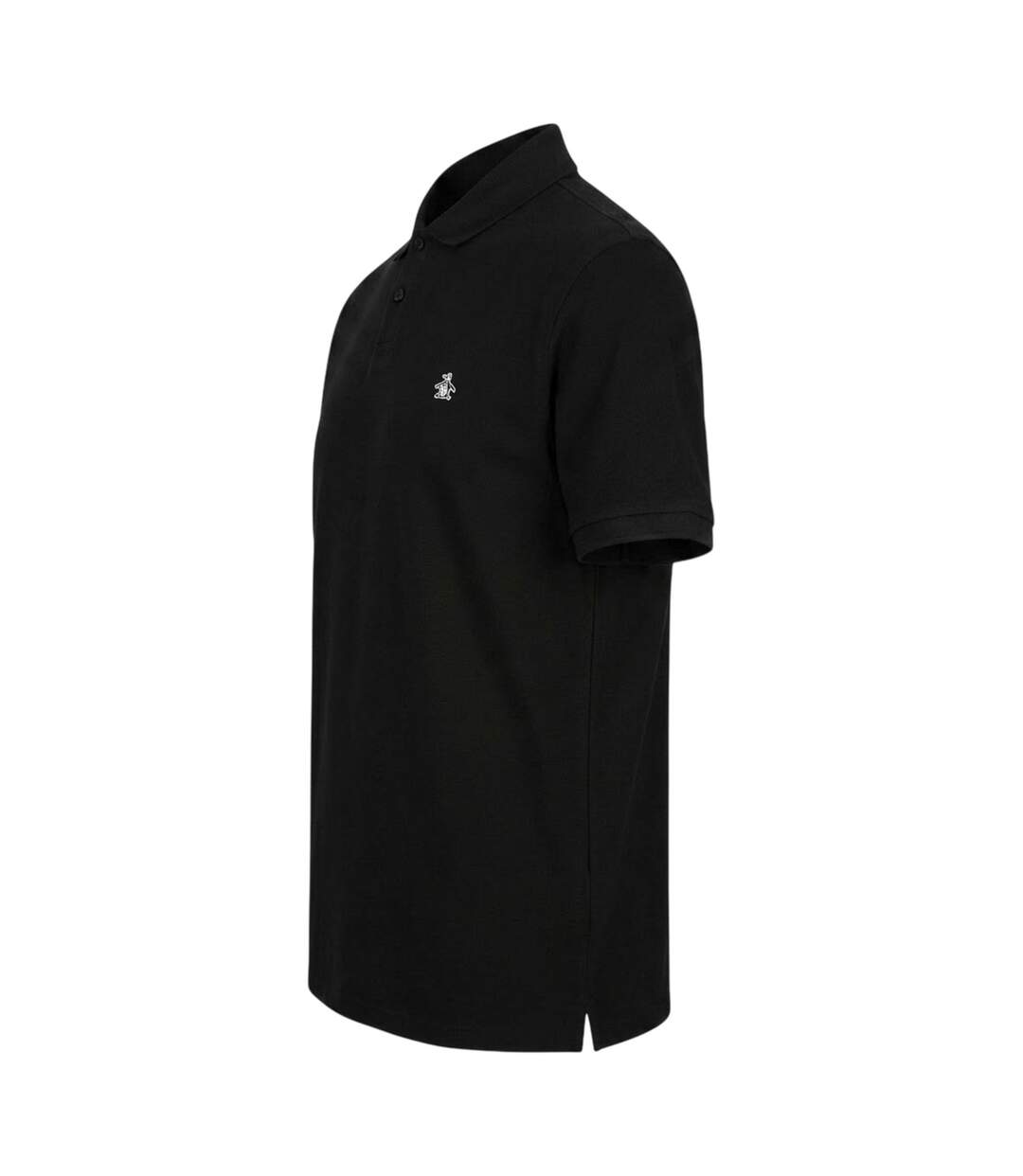 Polo Motif/style Logo Brodé Homme Noir Original Penguin-4